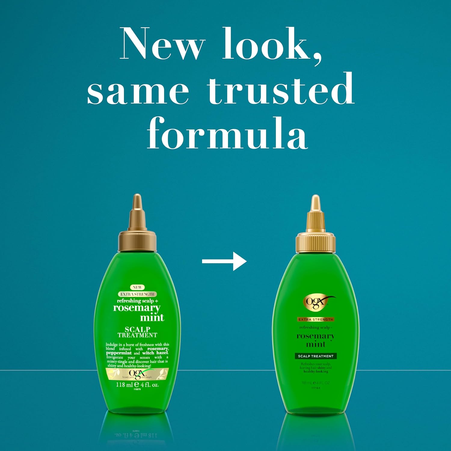 three-ingredient clarifying blend: rosemary oil, peppermint extract, and witch hazel