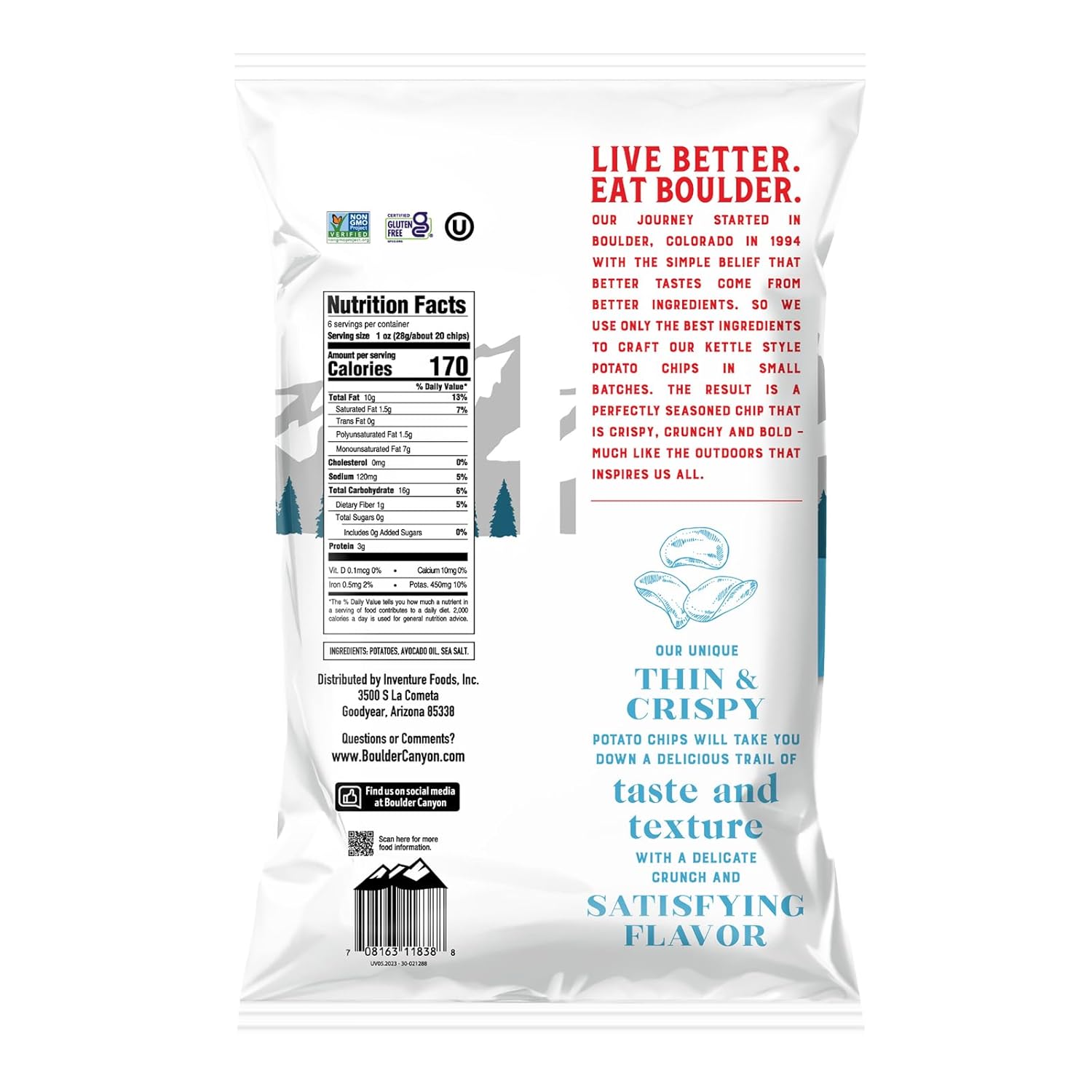 three-ingredient clean formulation in the sea salt variety
