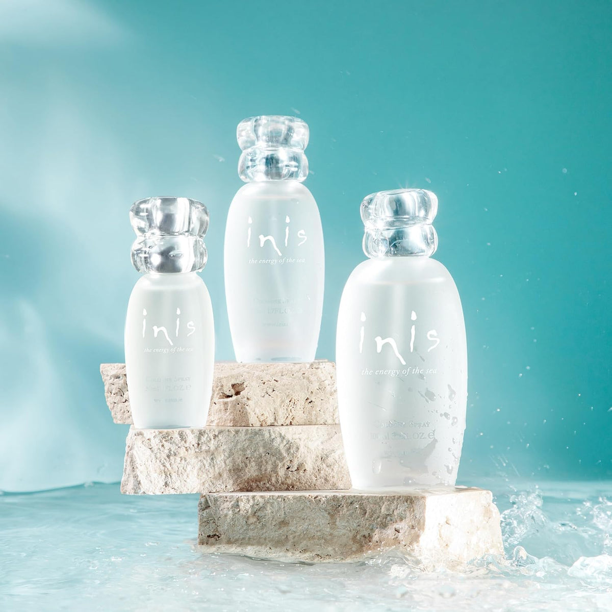 three-layer fragrance: sicilian lemon and marine-air top, lily of the valley and geranium heart, sandalwood, oak moss, and clove base