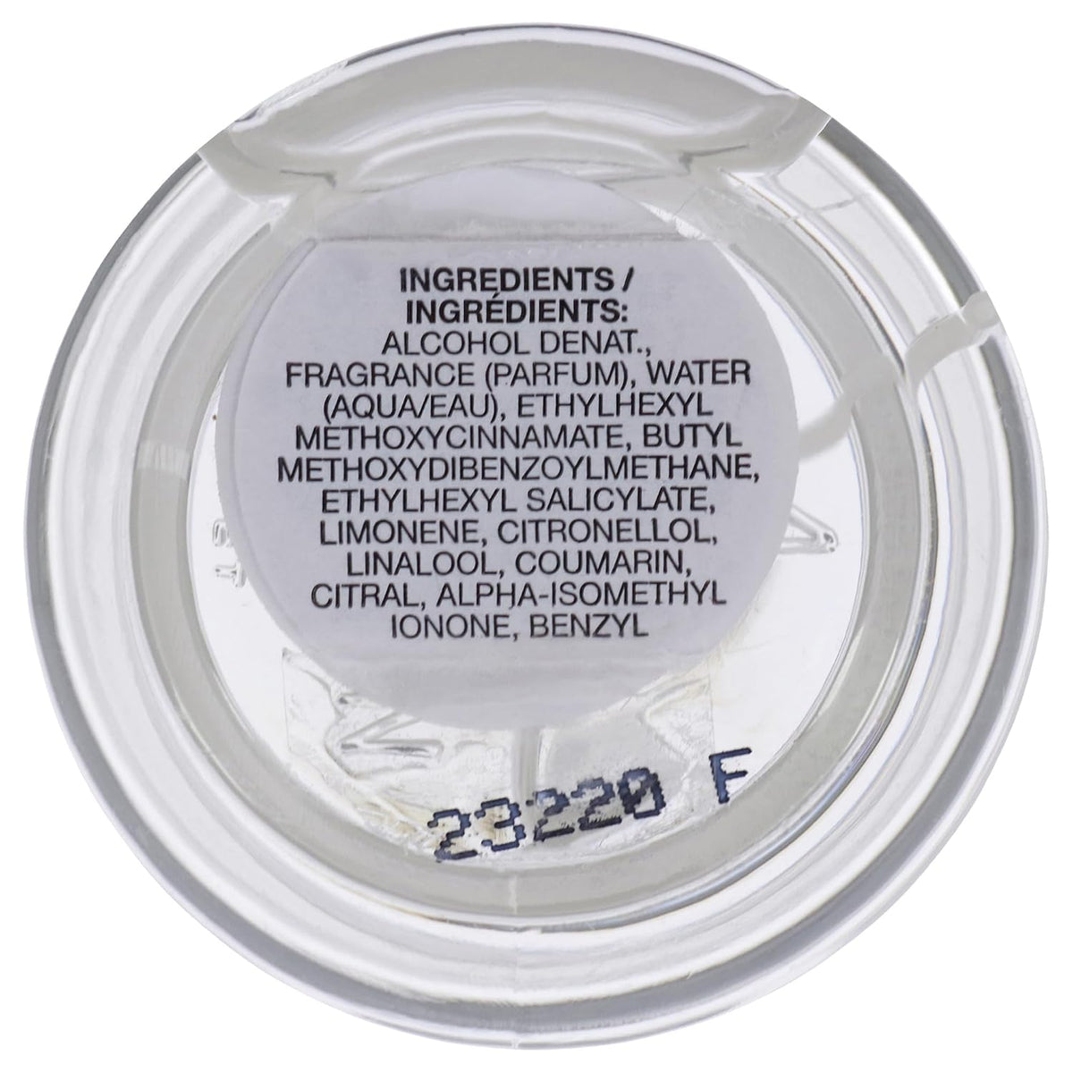 three-layer fragrance structure: citrus-mint top, floral mid, amber-musk-apricot dry down
