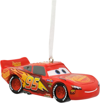 three officially licensed disney/pixar character variants: lightning mcqueen, luca, and anxiety (inside out 2)