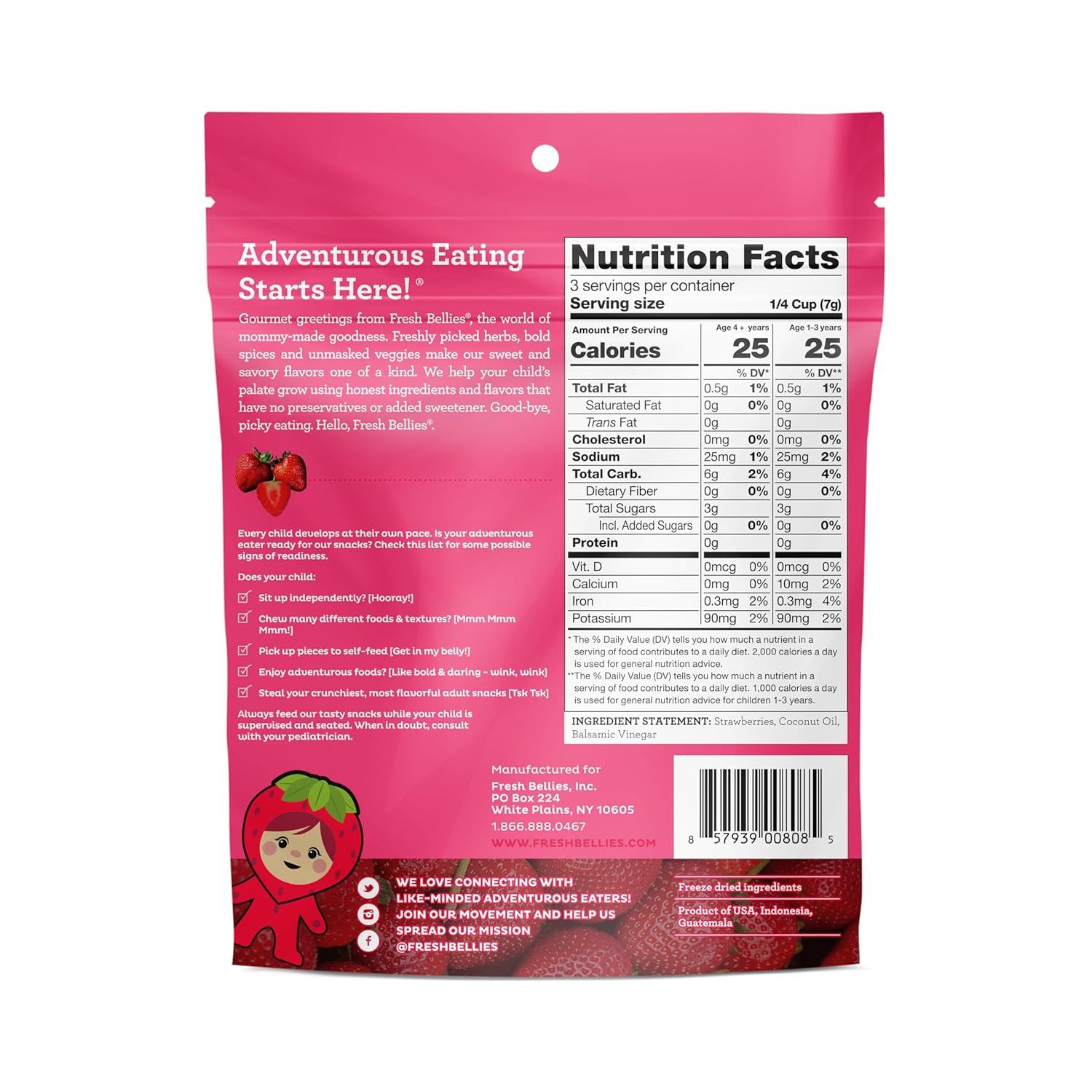 three or fewer non-gmo, all-natural ingredients per pouch