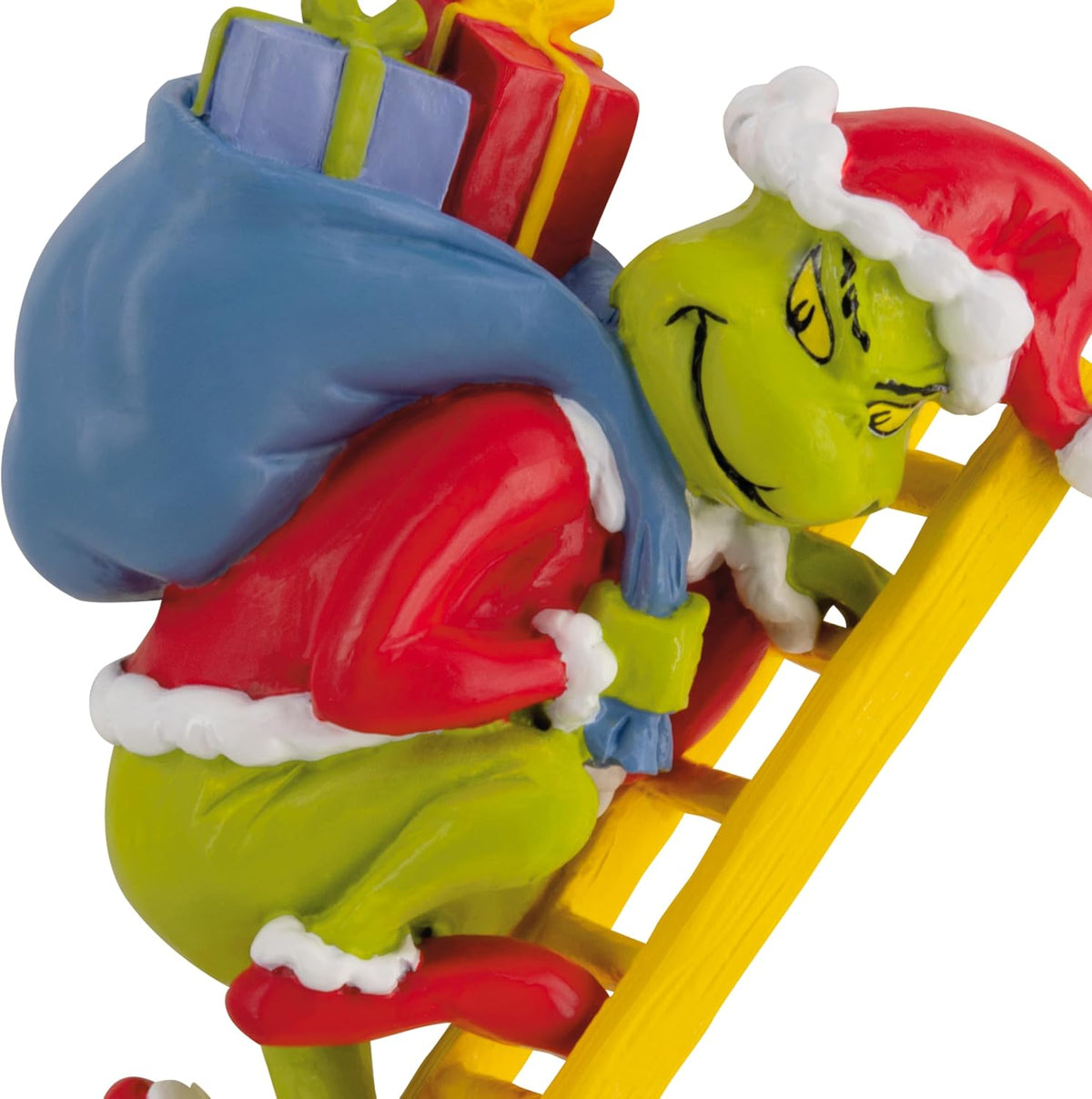 three product variants in the line: grinch on ladder, cat in the hat, and fish bowl for collectible variety