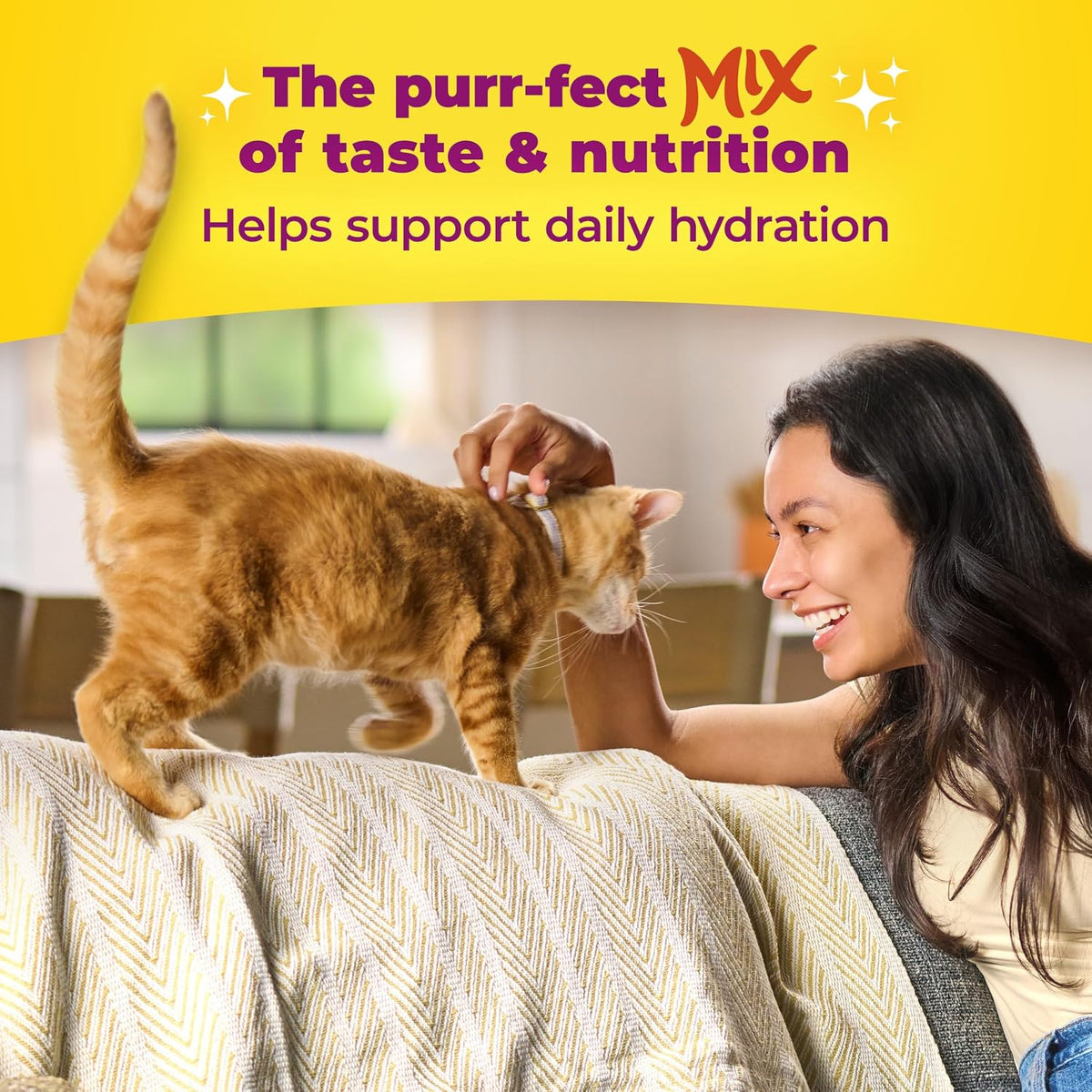 Meow Mix Seafood Favorites – Durable Travel Meals for Cats on the Go, No Can Opener Needed
