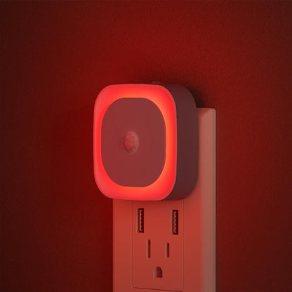 three selectable sensor modes: owl mode, light sensor (dusk to dawn), and motion sensor with 60-second auto-off