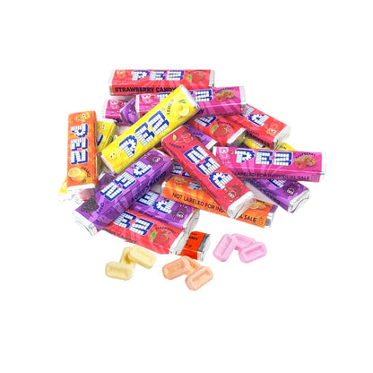 three sku options: mixed-fruit single bag, mixed-fruit 3-pack, and sourz 12-pack of 6-count