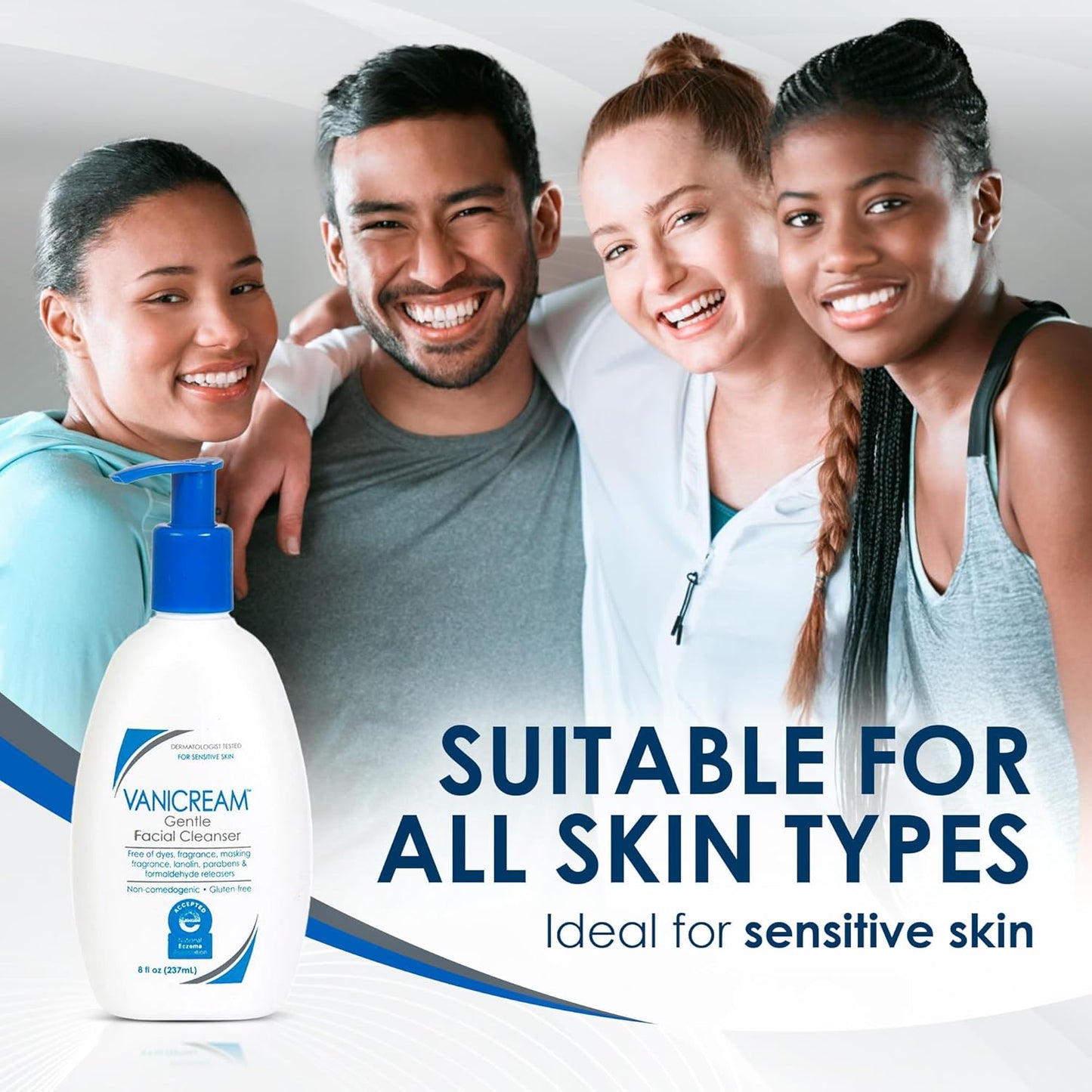 three sku sizes: 8 fl oz bottle, 2.5 fl oz bottle, and 2.5 fl oz 2-pack for travel and value buying