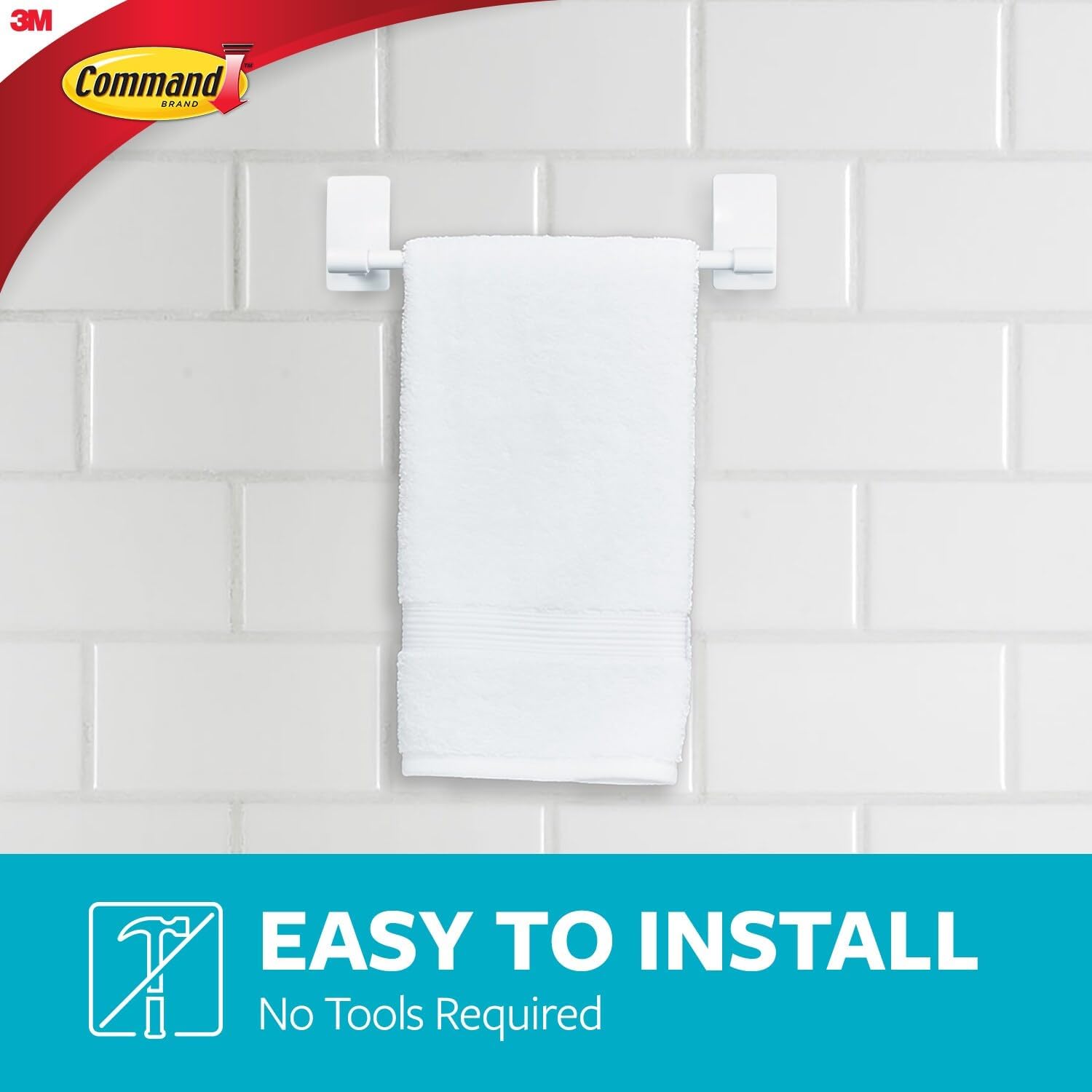 tool-free, drill-free installation