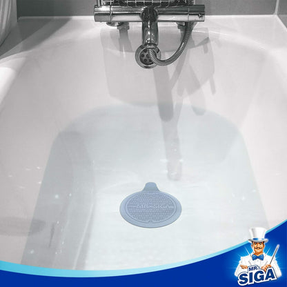 top suction cup doubles as a quick-grab handle for hygienic, tool-free removal