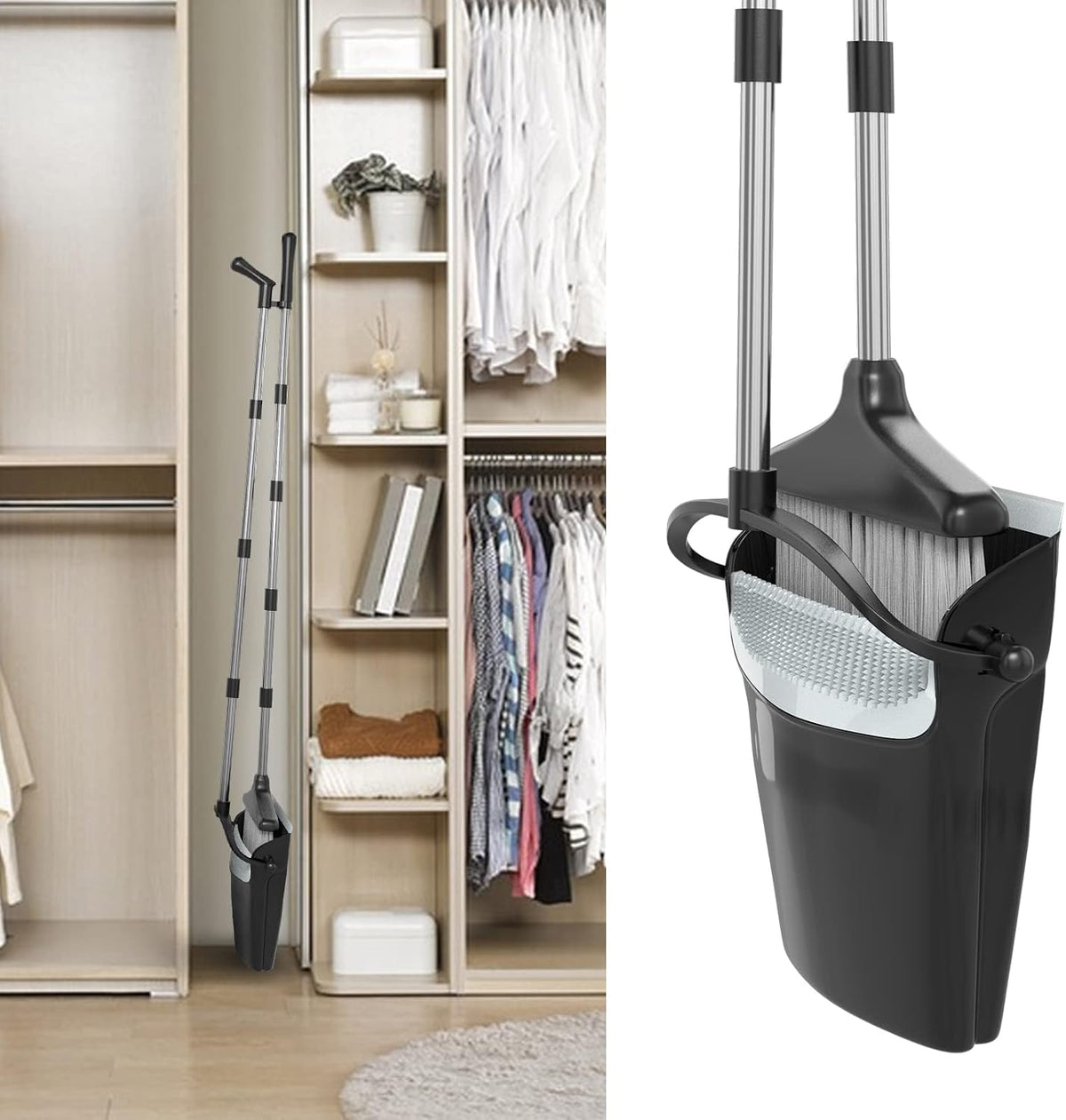 total 54-inch reach optimized for hard floor sweeping