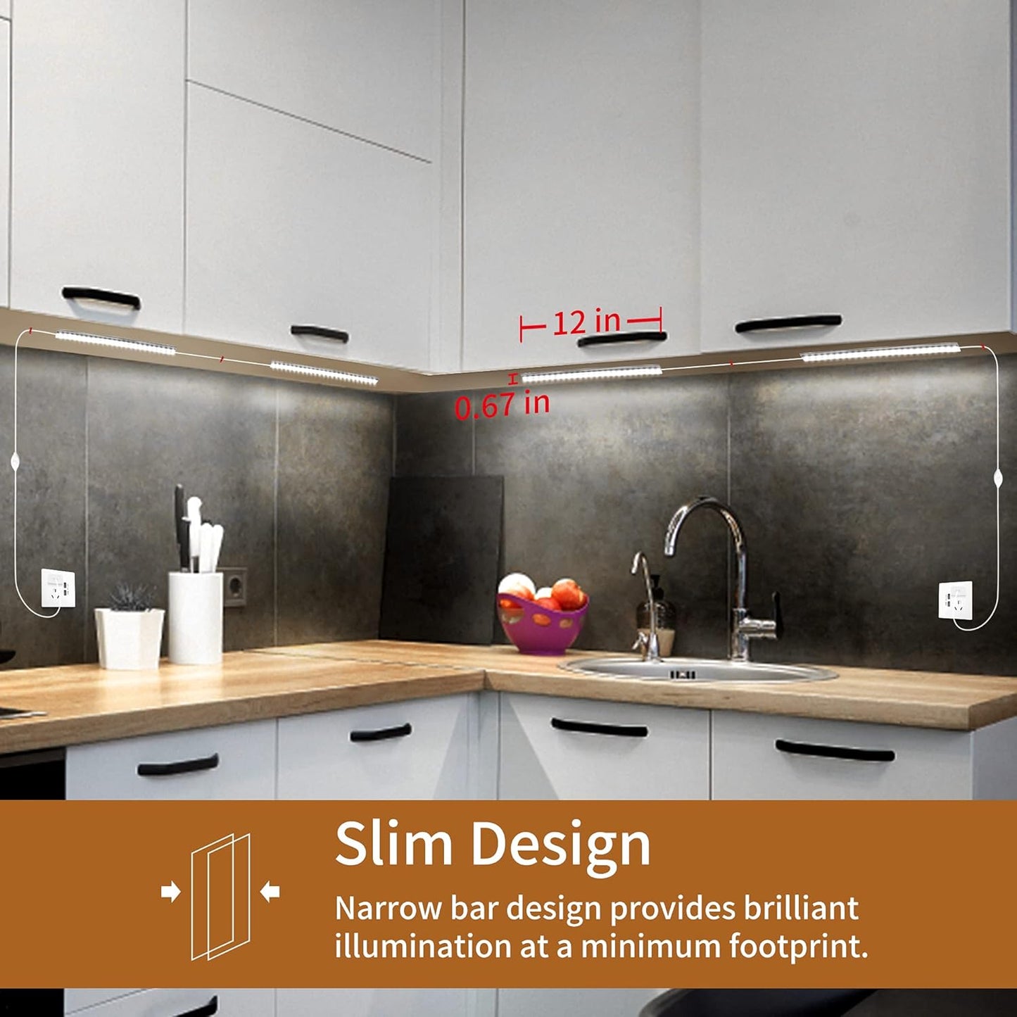 touch dimmer with 10–100% brightness range and last-setting memory function