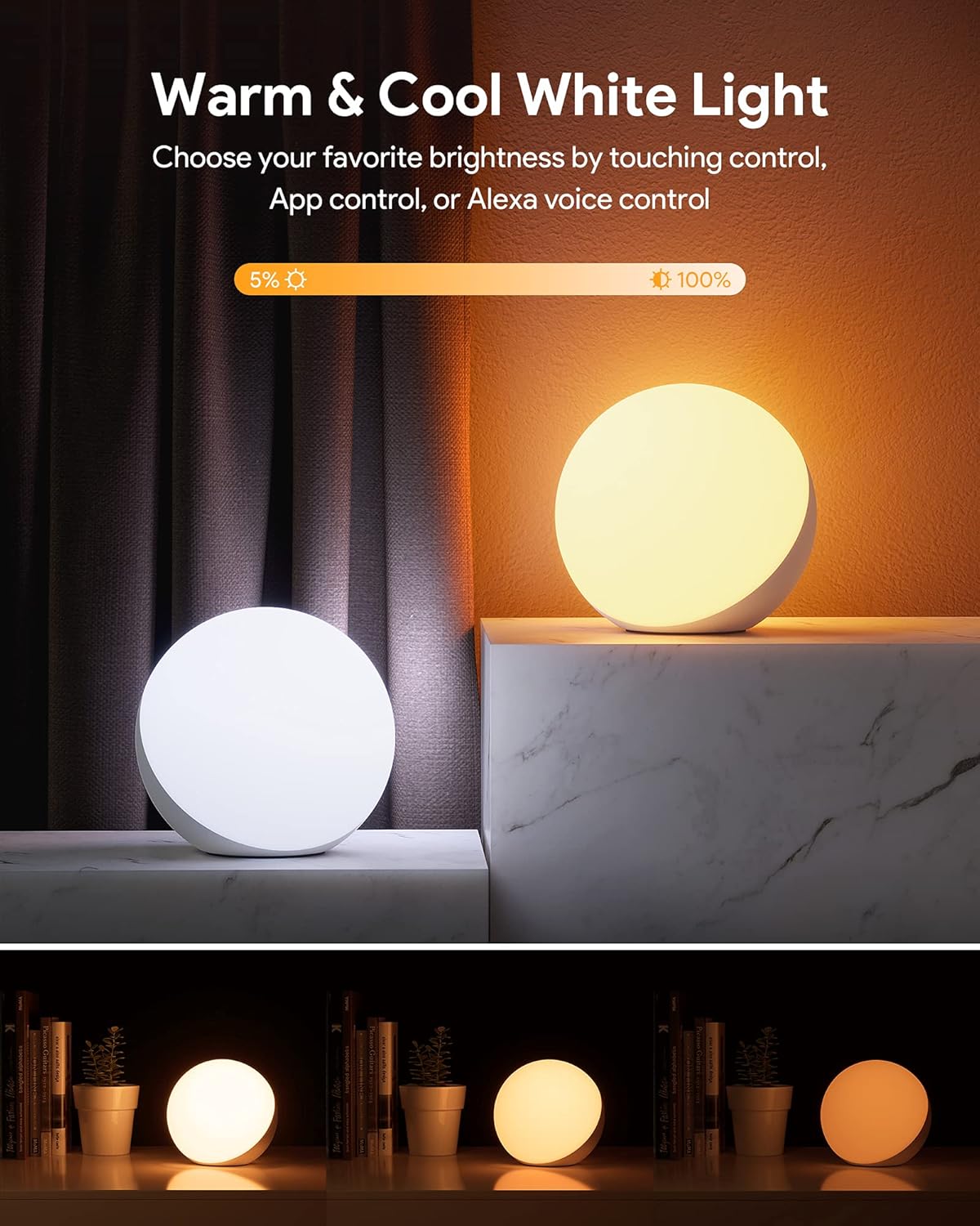 touch-sensitive control panel on all variants for quick adjustments