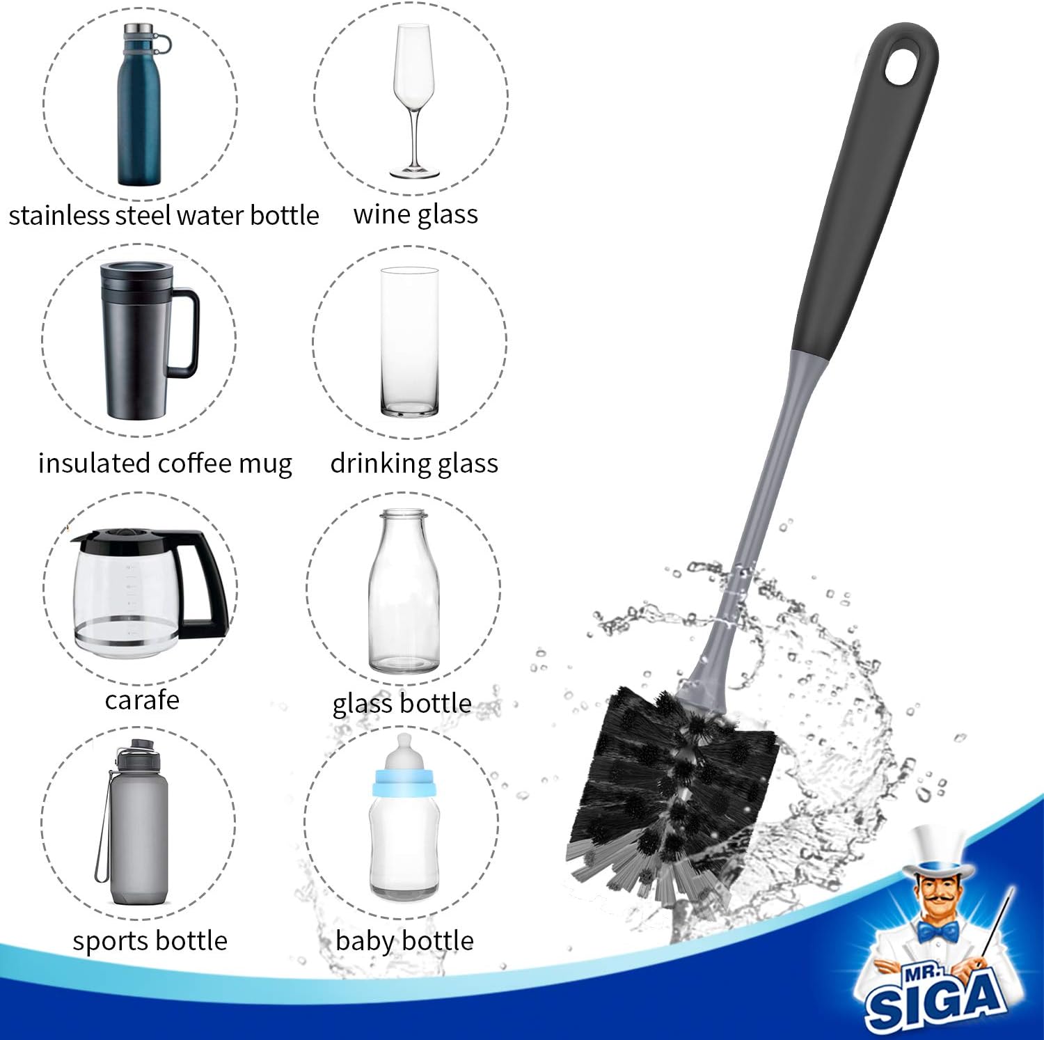 tpr (thermoplastic elastomer) non-slip ergonomic handle