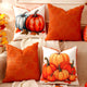 16" x 16" (Pack of 2) - 3d Maple Leaf + Printed Pumpkin