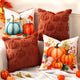20" x 20" (Pack of 2) - 3d Pumpkin + Printed Pumpkin