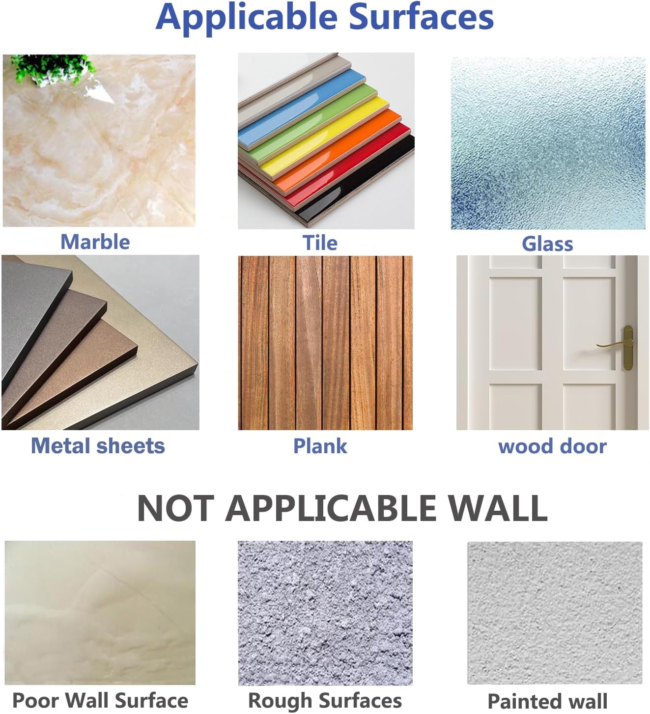 transparent body that blends with any wall color or decor style