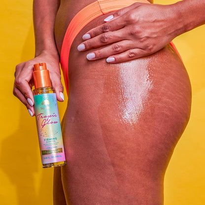 Tree Hut Tropic Glow Body Oil – Tropical Aromatherapy Body Oil for Yoga Room and Meditation Calm