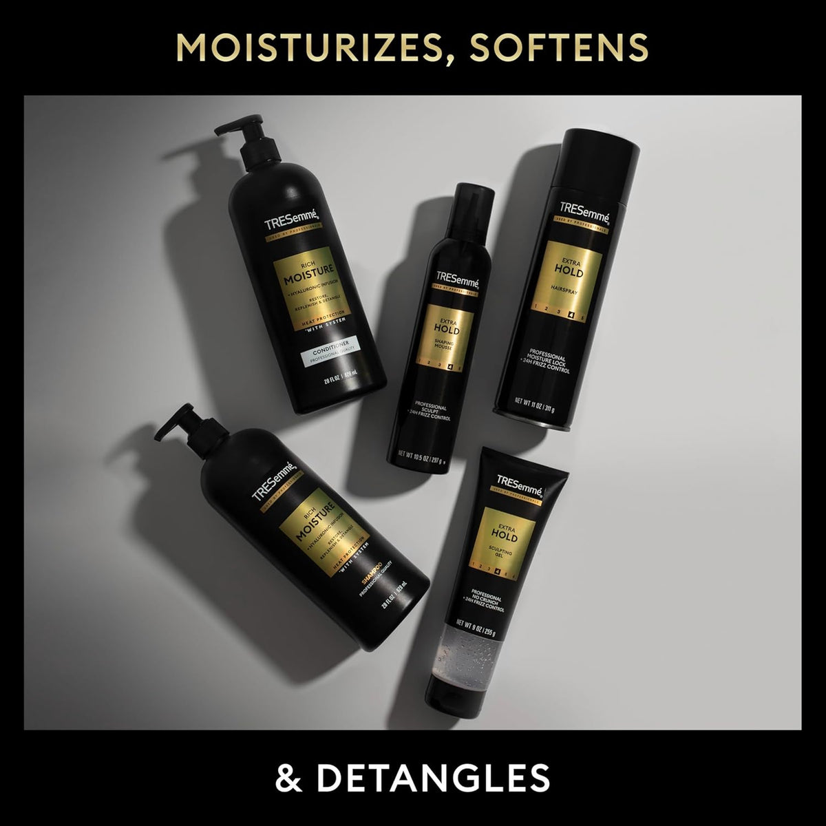TRESemmé Moisture Rich Conditioner – Simple, Clean-Ingredient Hydration for Clutter-Free Bathrooms
