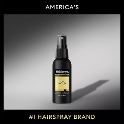 TRESemmé Travel Hairspray 6-Pack – Gentle Locking Polymer Hold Without the Sticky Residue of Drugstore Sprays