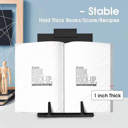 Trexmount Folding Book Holder – Smart Housewarming Gift for the Home Office or Study