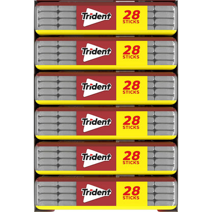 Trident Spearmint Chewing Gum – Gift Basket Addition for Housewarmings, Retirements, and Get-Well Baskets