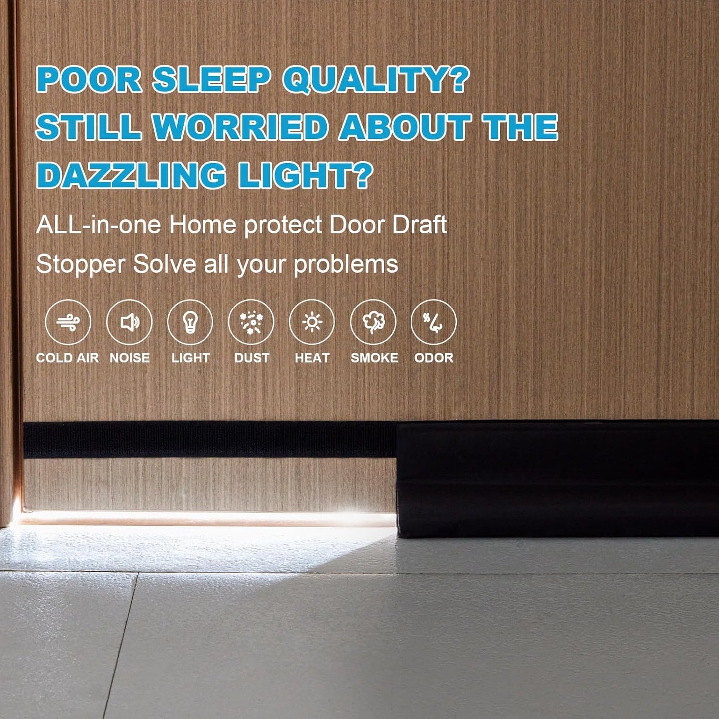 trim-to-fit sizing for 30, 32, and 36 inch doors
