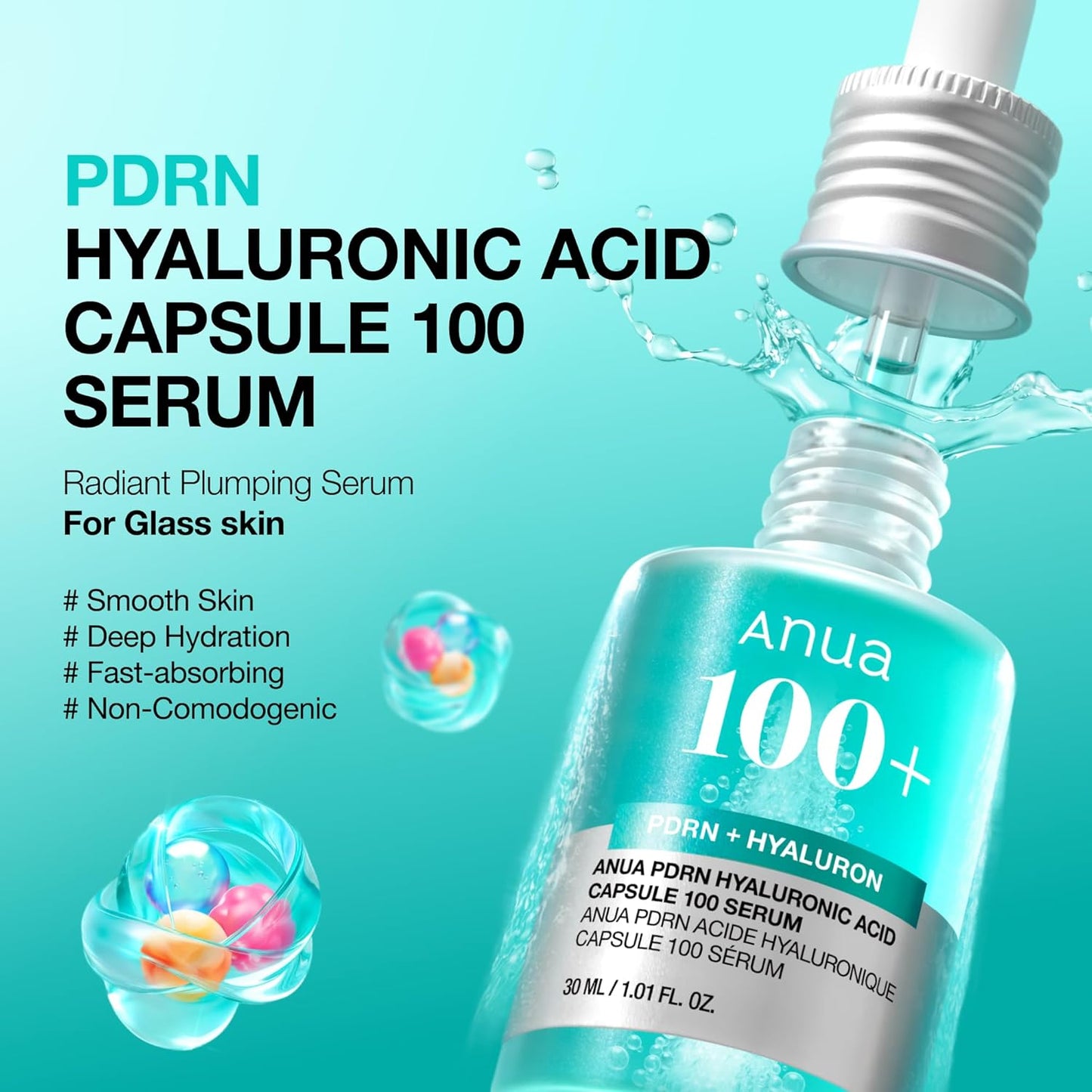 triple revitalizing complex: pdrn (sodium dna from salmon), 3% hyaluronic acid (multiple molecular weights), and hydrolyzed collagen