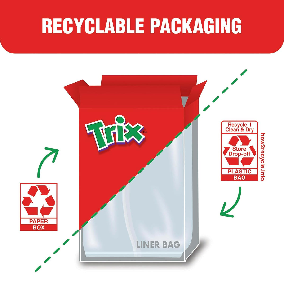 Trix Whole Grain Cereal – Fun Fruity Shapes for Kids' Lunch Boxes and Breakfast Table