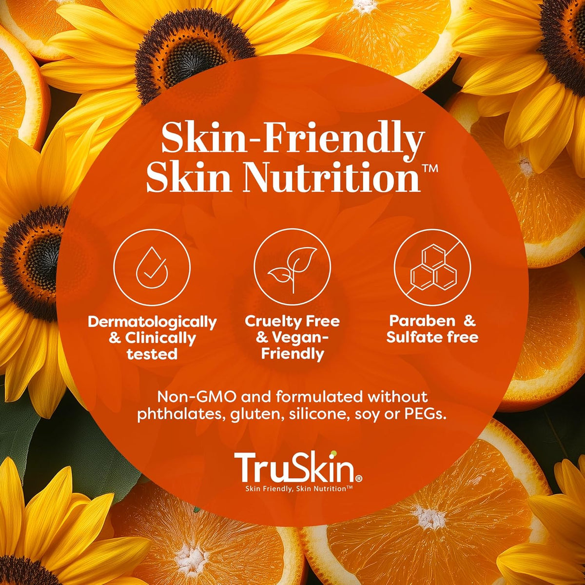 TruSkin Sunscreen Serum for Face - SPF 30 Tinted Mineral Sunscreen for a Clean, Clutter-Free Vanity