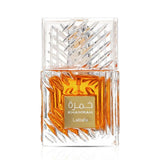 Lattafa Khamrah Arabian-Inspired Perfume – Elegant Housewarming Present for Him and Her, 3.4 oz Eau de Parfum