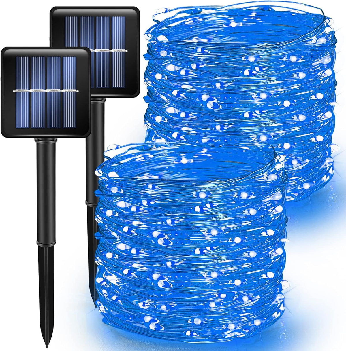 TW SHINE Solar String Lights Outdoor – Total 80 FT 240 LED Waterproof Tree Lights for Patio, Campsite, and Yard Decor