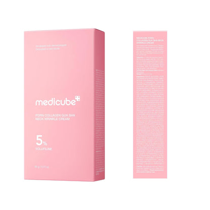 medicube PDRN Collagen Gua Sha Neck Cream – Luxe All-in-One Sculpting Tool for the Curated Beauty Shelf