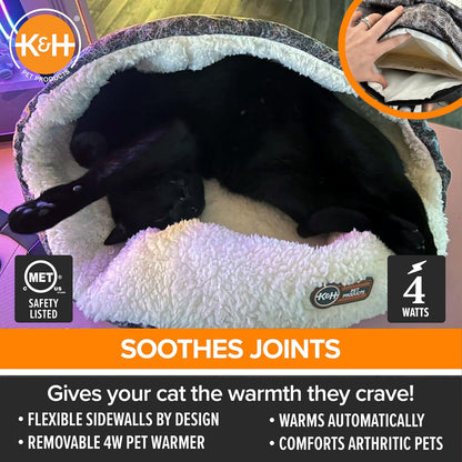 two color options (gray, chocolate) and bulk pack-of-6 availability for multi-cat homes
