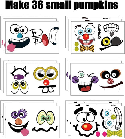 two design themes available across variants: classic cute faces and horror faces
