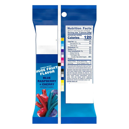two flavor assortment: blue raspberry and cherry