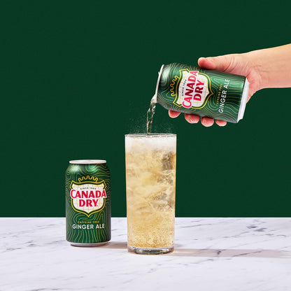 two flavor variants: original ginger ale and diet ginger ale