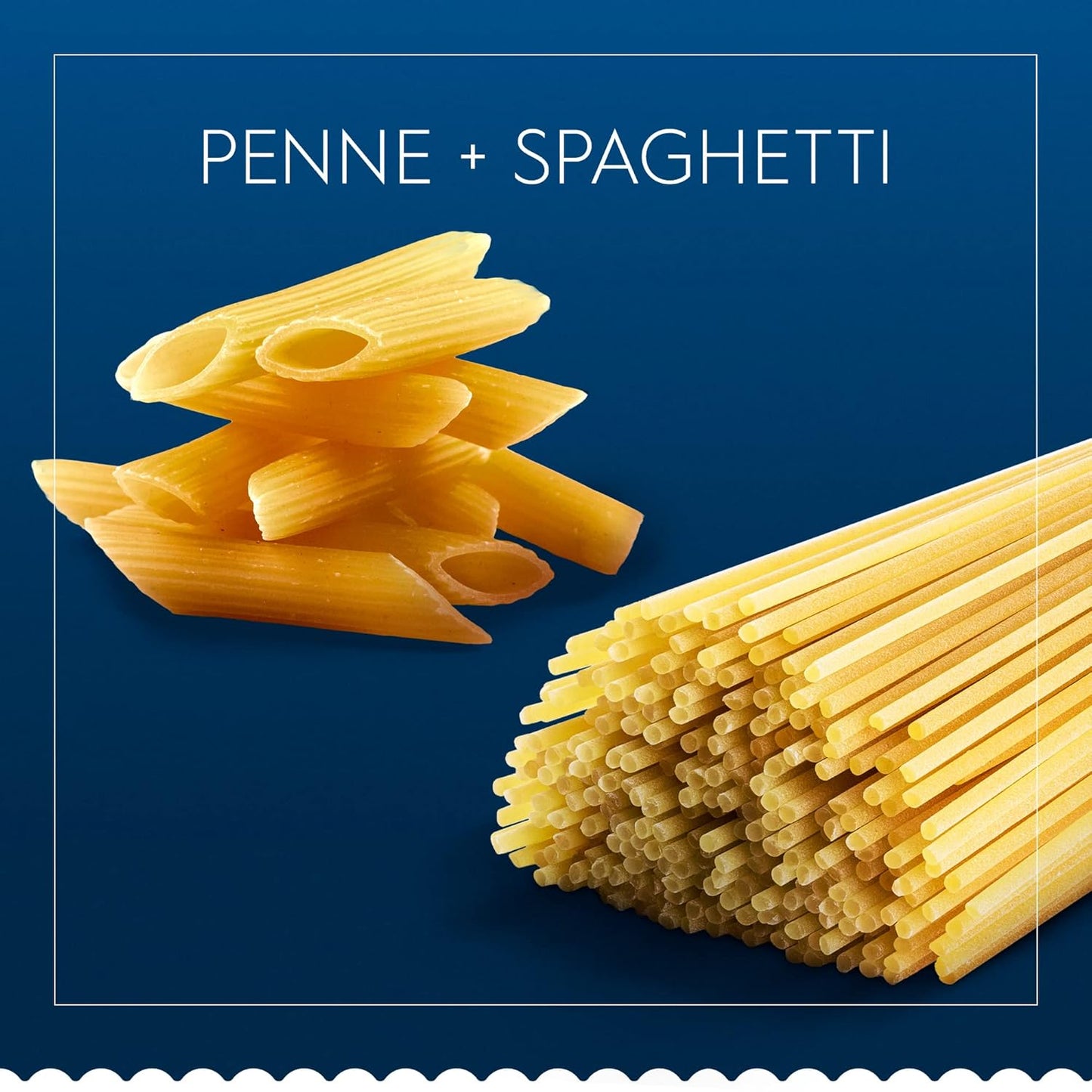 two highly versatile shapes that pair with tomato, meat, vegetable, dairy, and cream sauces