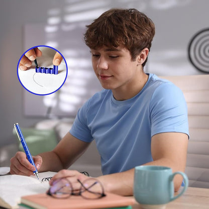 two interchangeable stylus tips for touchscreen devices