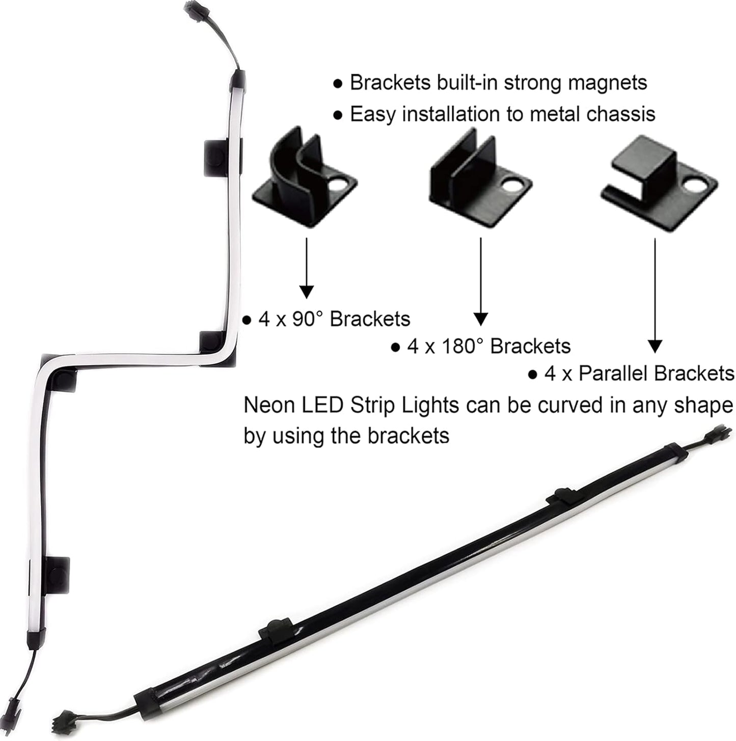 two-pack configuration with add rgb extension cables a and b included