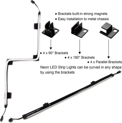 two-pack configuration with add rgb extension cables a and b included