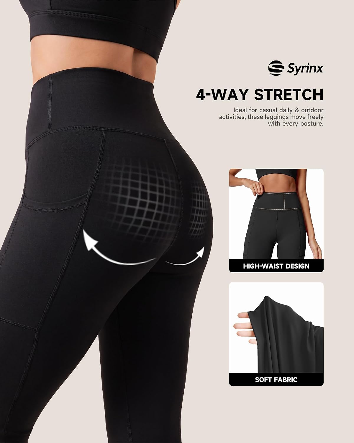 two-pocket and pocket-free options across 18-inch, 26-inch, and flare styles