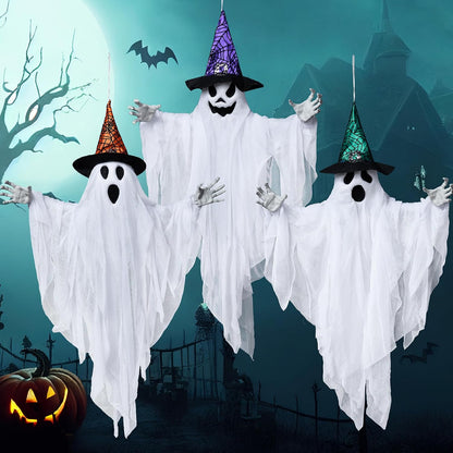 two product variants: 24.8" scary ghost set (b097z2v5kn) and 19" cute ghost set (b0gwhx2dff)