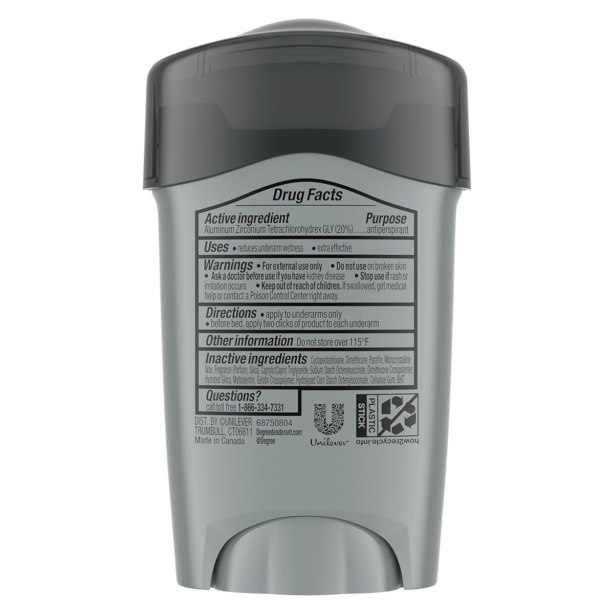 two scent profiles: sport (aromatic fougère/woody) and clean