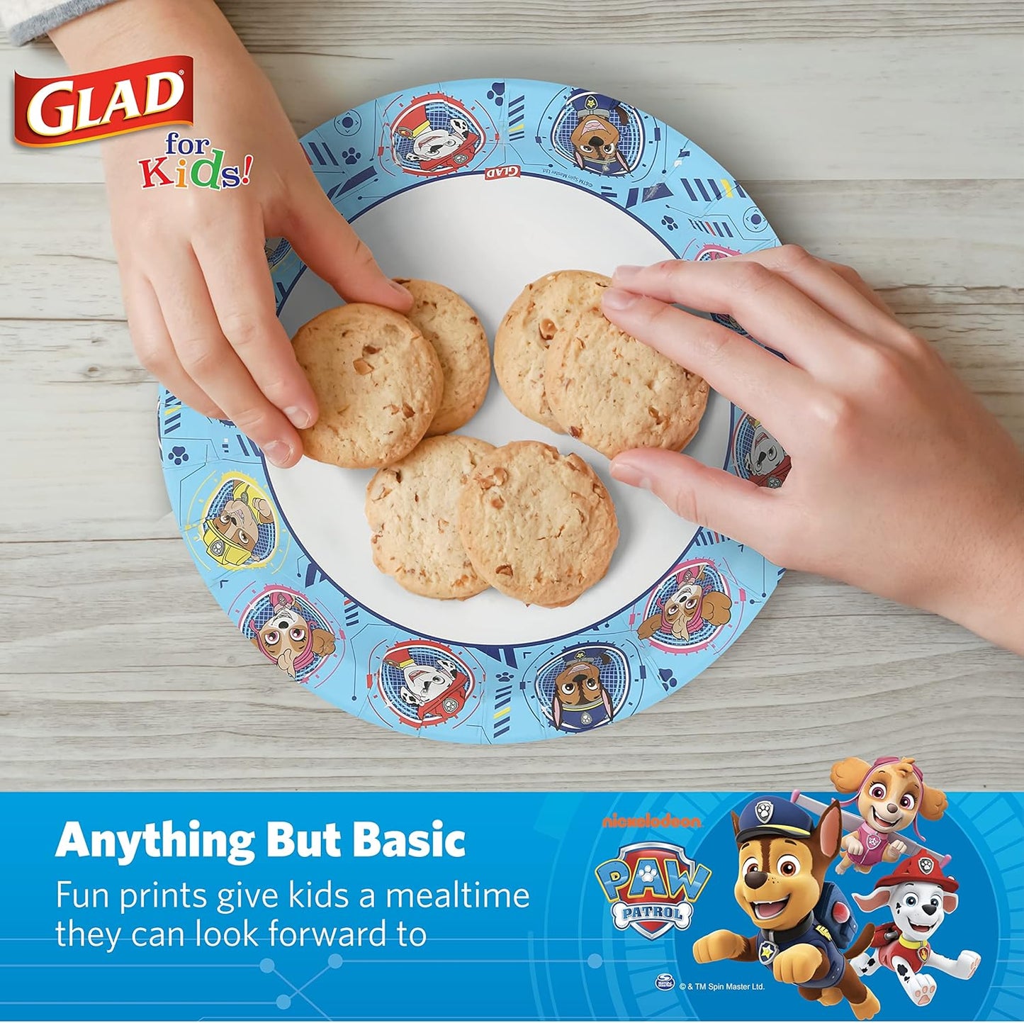 two size options: 7 inch snack size and 8.5 inch meal size