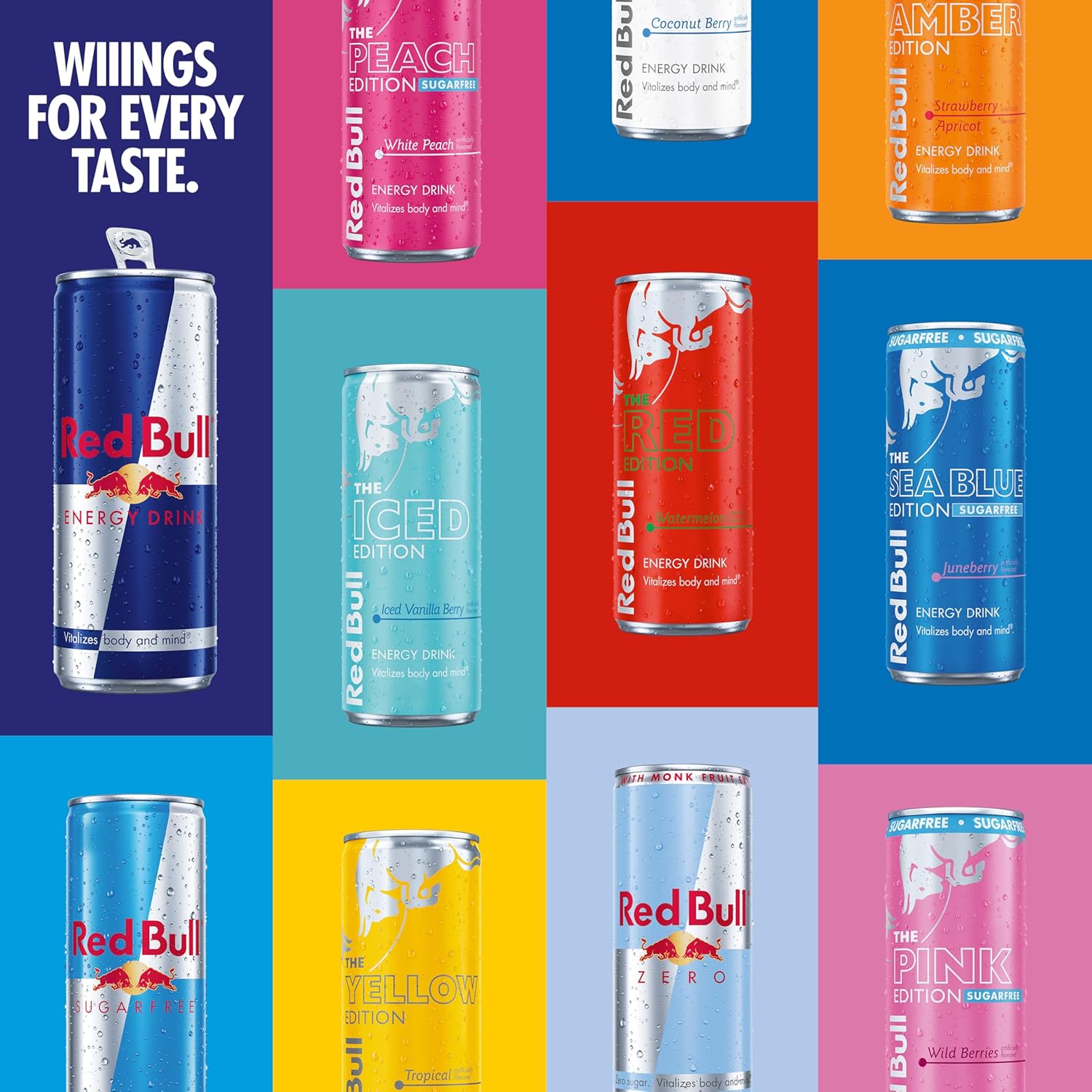 two size options: 8.4 fl oz and 12 fl oz cans