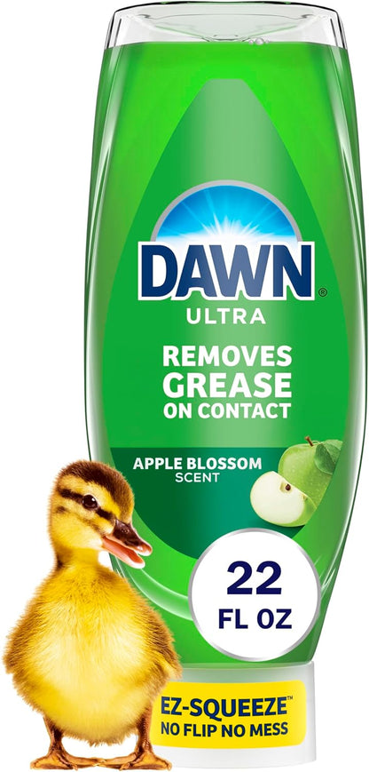 ultra-concentrated 3x grease-fighting formula versus non-concentrated dawn