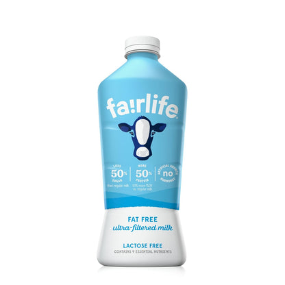 ultra-filtration process that concentrates protein and calcium while filtering lactose and natural sugars