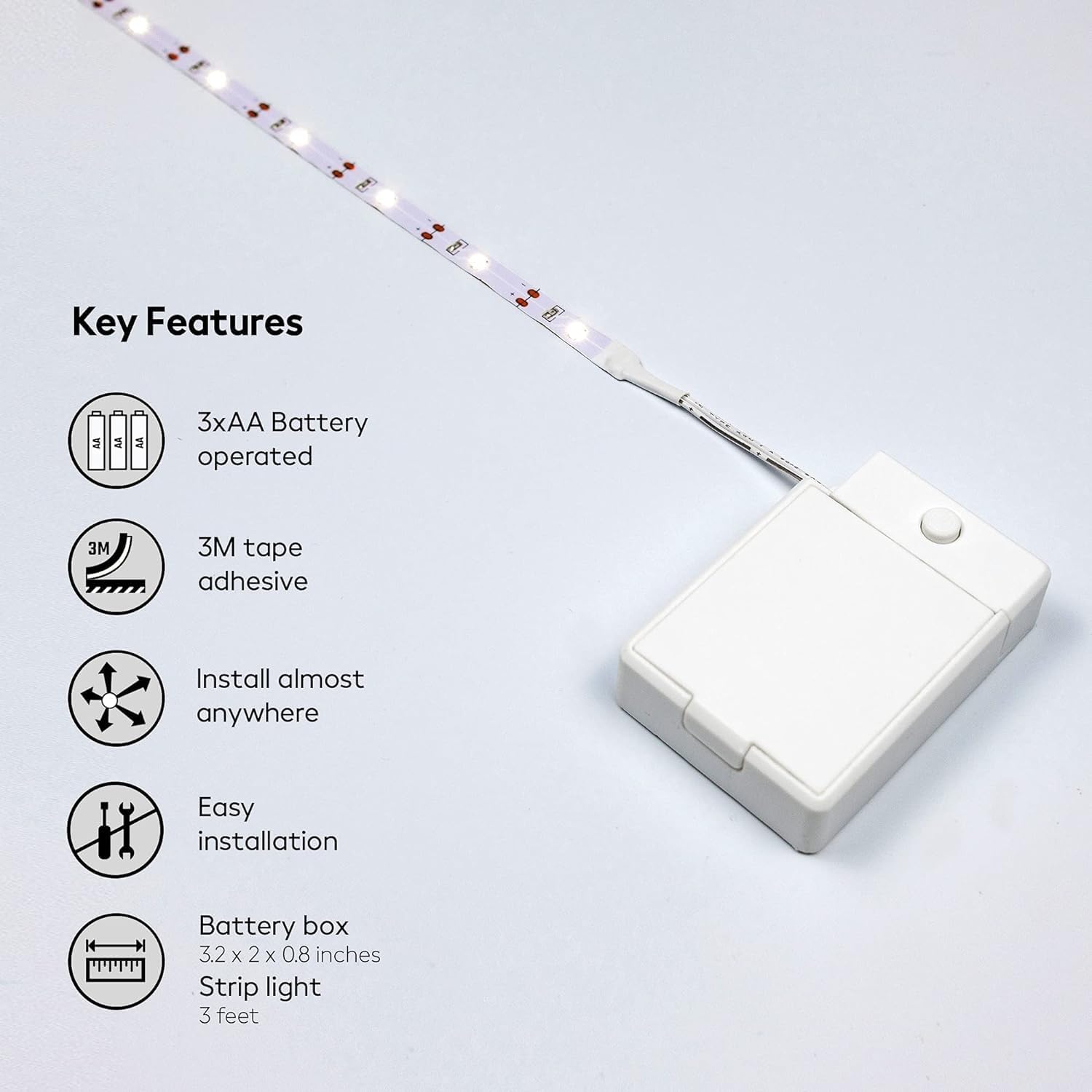 ultra-thin 0.39-inch profile with discreet integrated power button