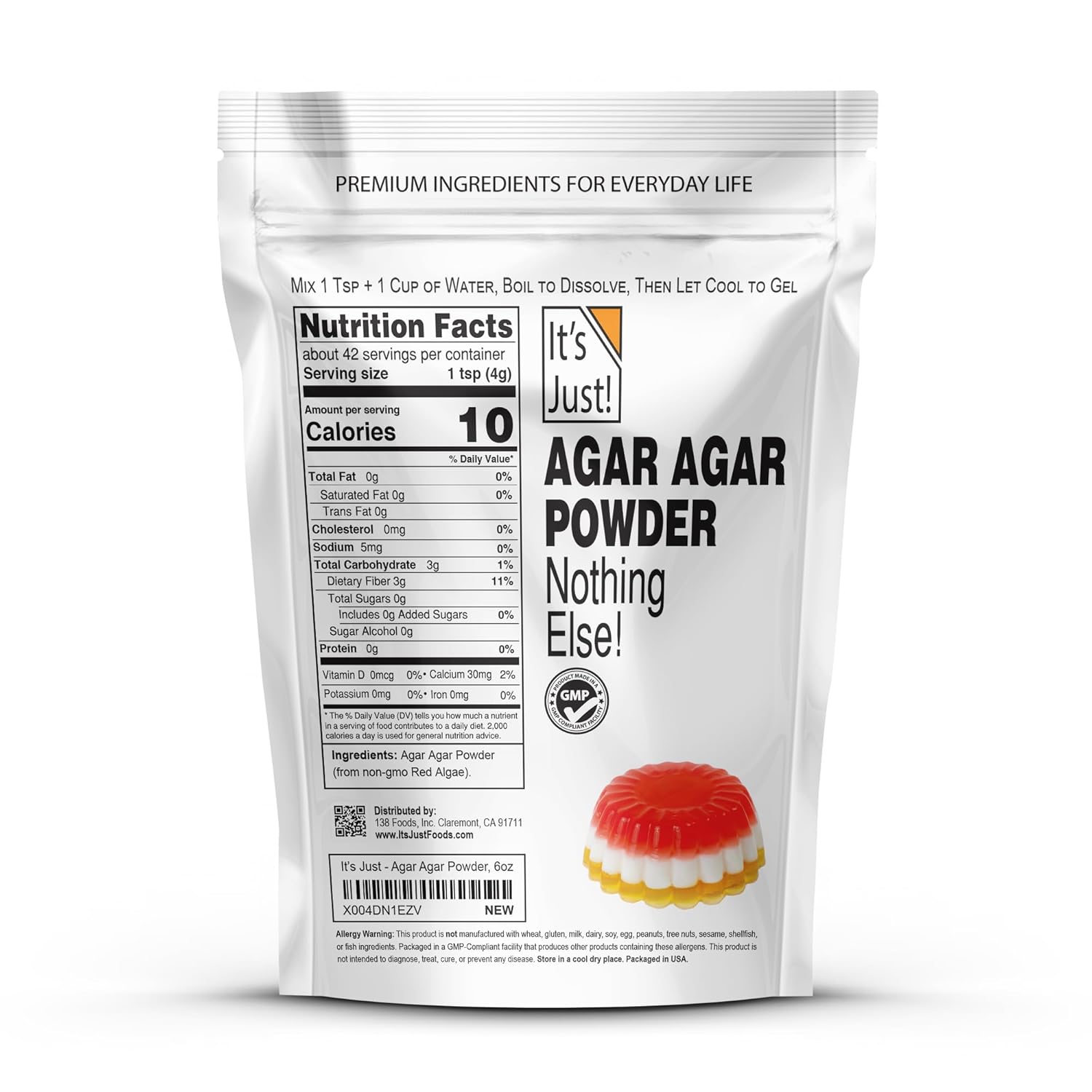 unflavored formula that does not alter taste of finished dishes