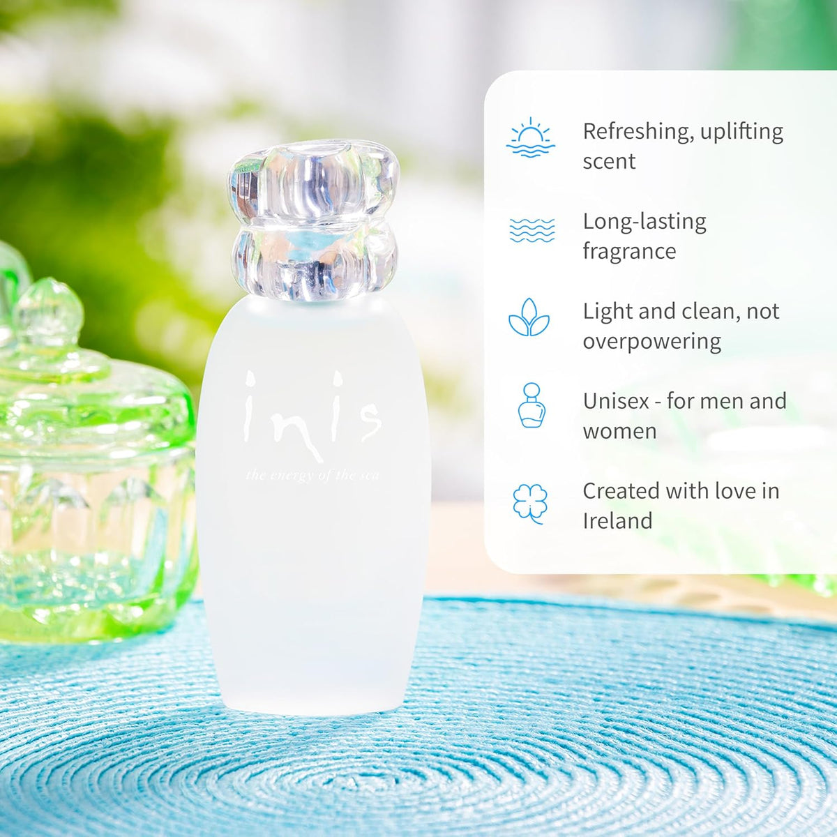 unisex aquatic eau de cologne suitable for men and women